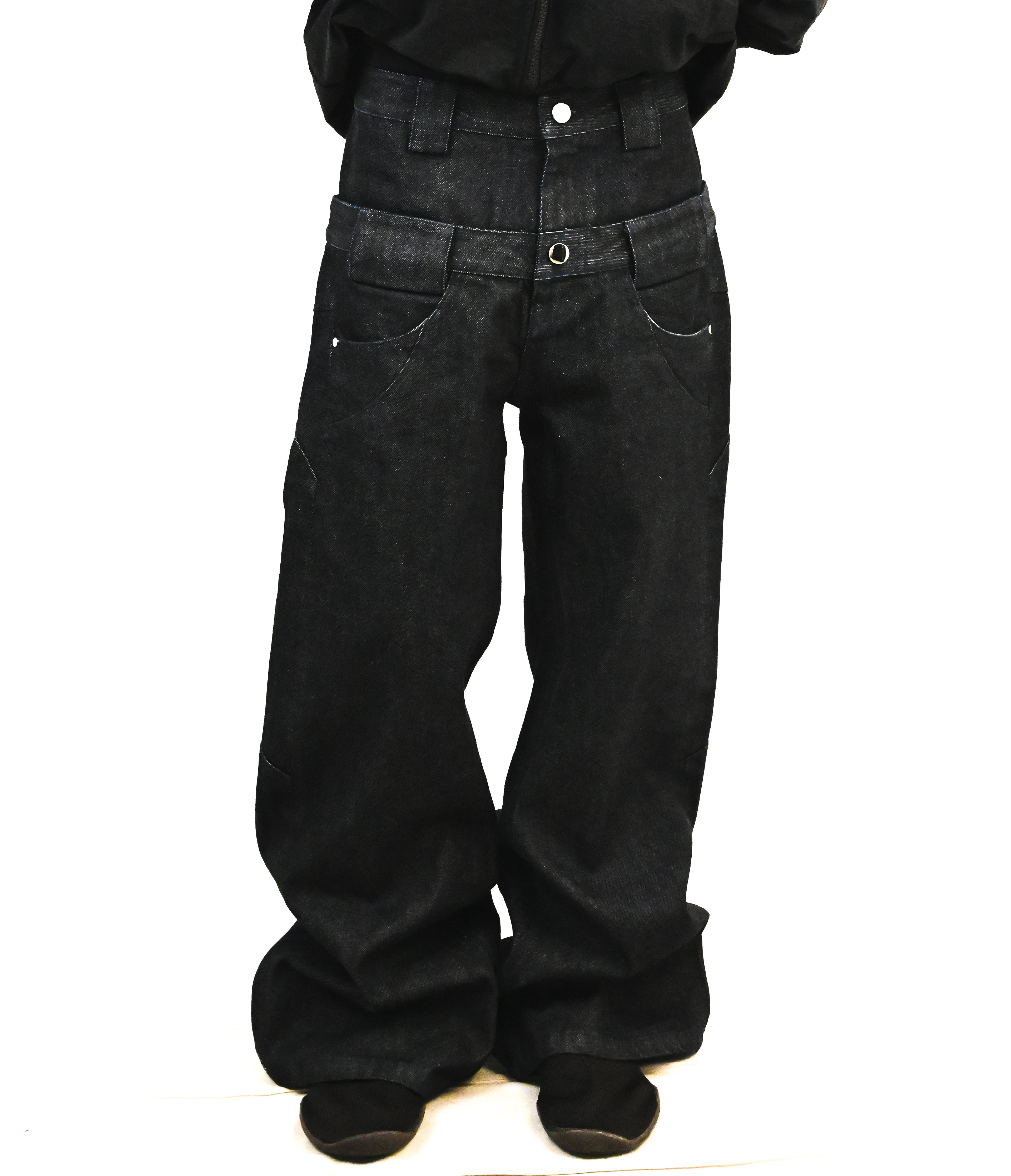 Bé Double Waisted Flares