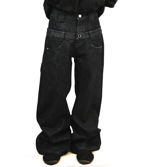 Bé Double Waisted Flares