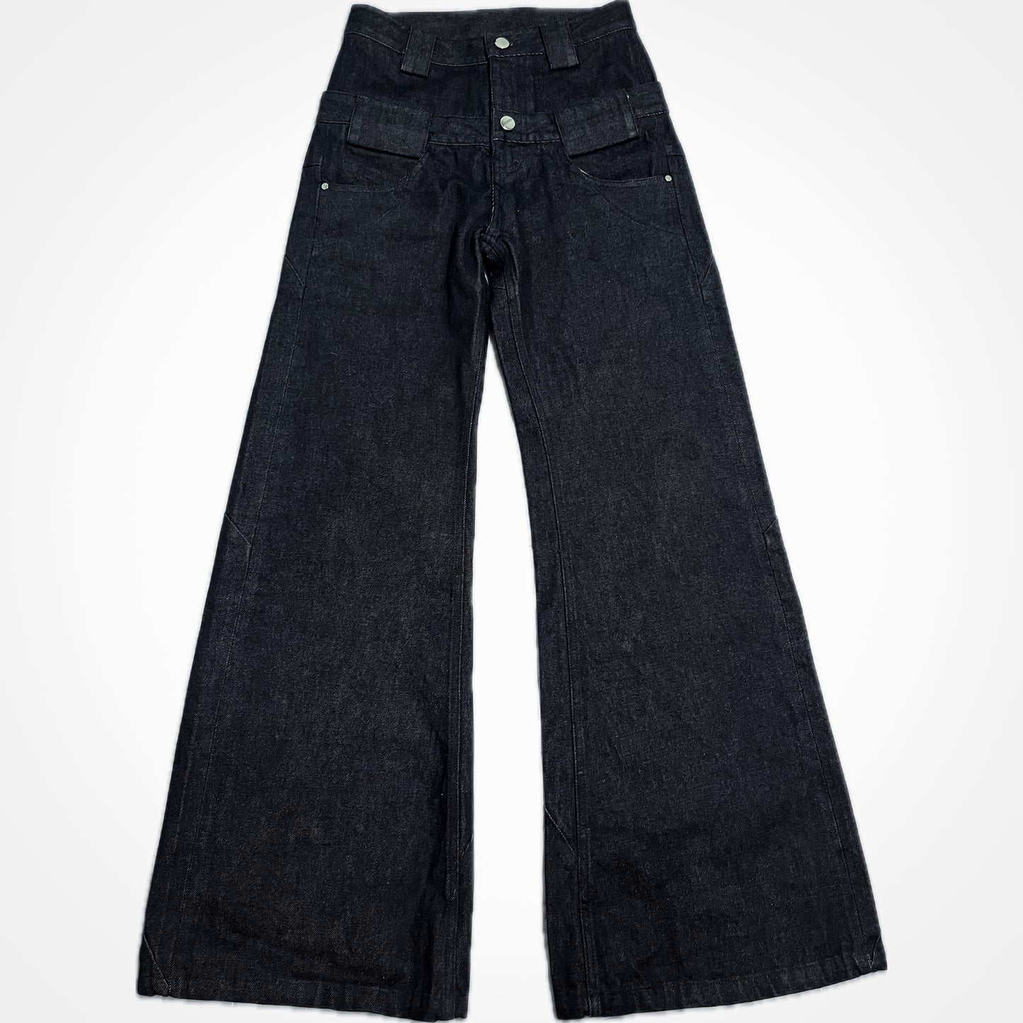 Bé Double Waist Flares